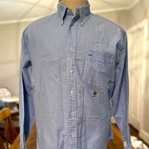 Tommy Hilfiger Long Sleeve Blue Button Down Oxford